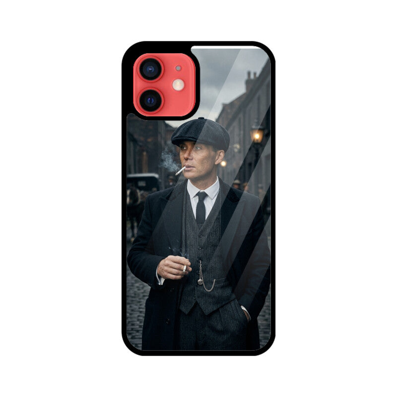 Thomas Shelby iPhone Case – Peaky Blinders Minimalist Glass Cover | Gizmia