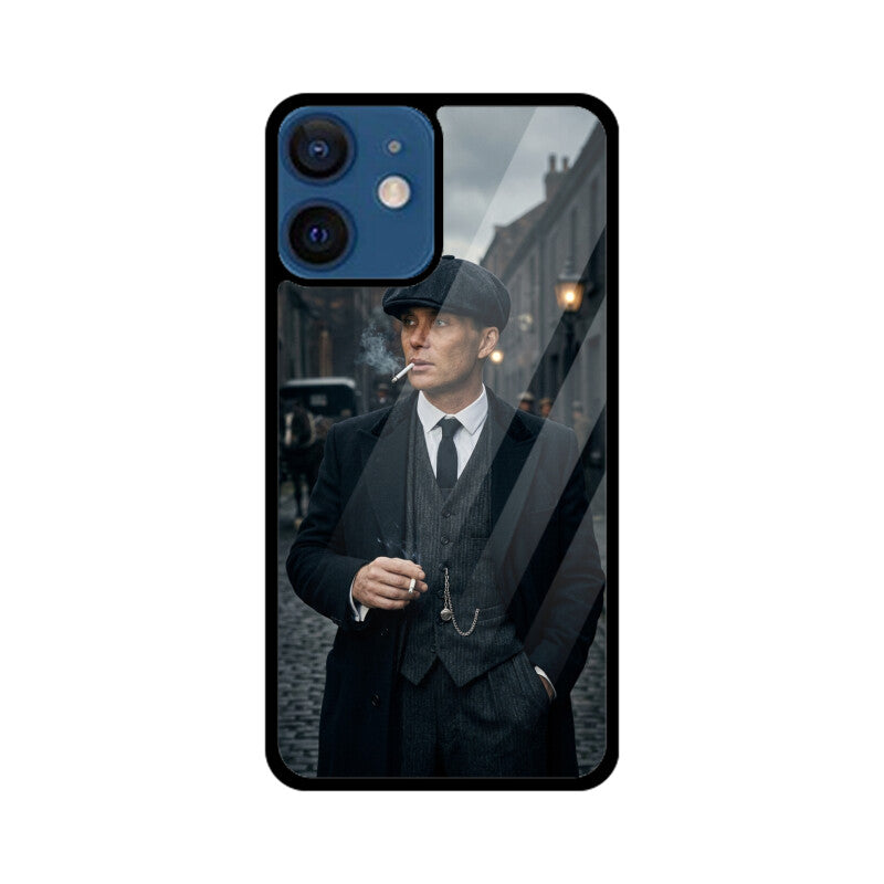 Thomas Shelby iPhone Case – Peaky Blinders Minimalist Glass Cover | Gizmia