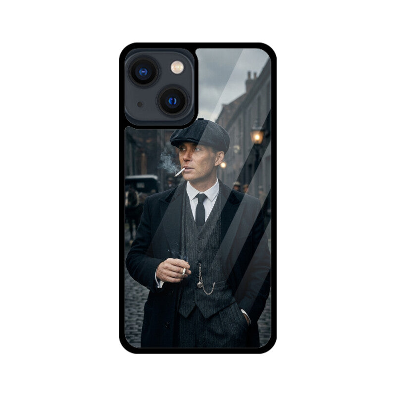 Thomas Shelby iPhone Case – Peaky Blinders Minimalist Glass Cover | Gizmia