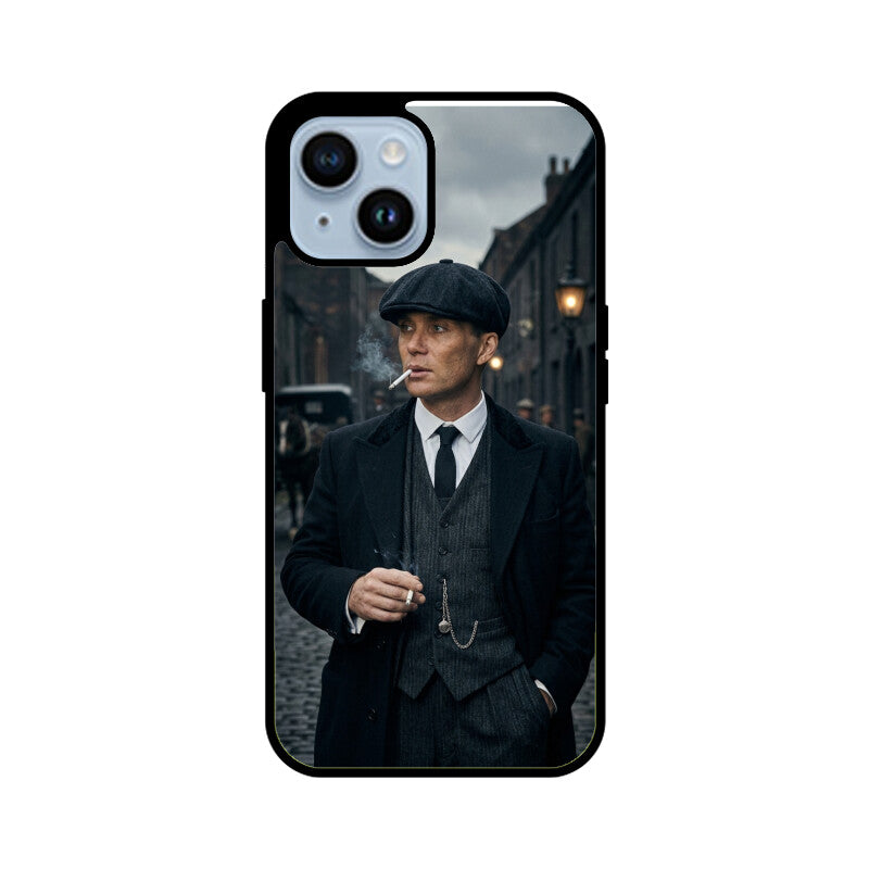 Thomas Shelby iPhone Case – Peaky Blinders Minimalist Glass Cover | Gizmia