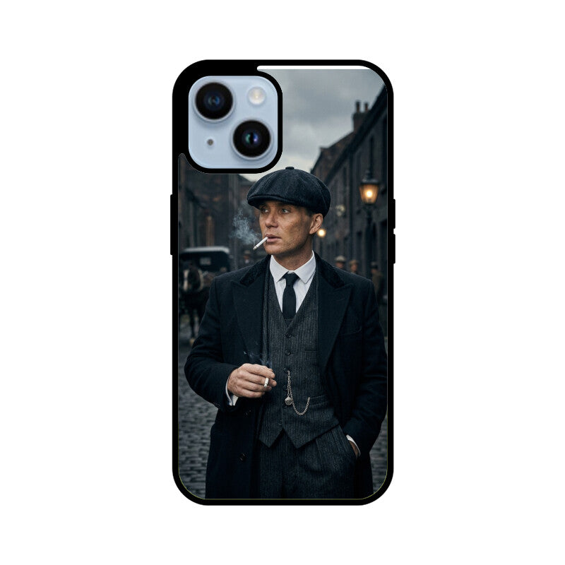 Thomas Shelby iPhone Case – Peaky Blinders Minimalist Glass Cover | Gizmia