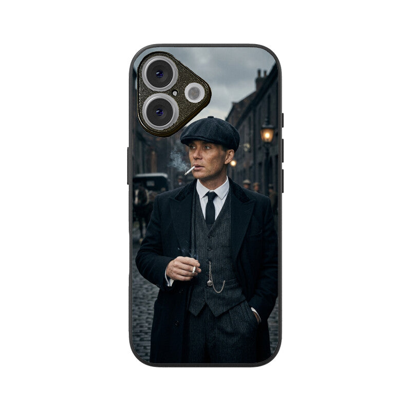Thomas Shelby iPhone Case – Peaky Blinders Minimalist Glass Cover | Gizmia