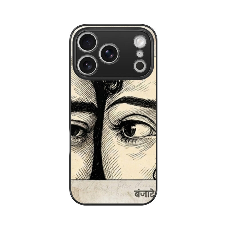 Bairan iPhone Case – Ethnic Artistic Glass Cover | Gizmia