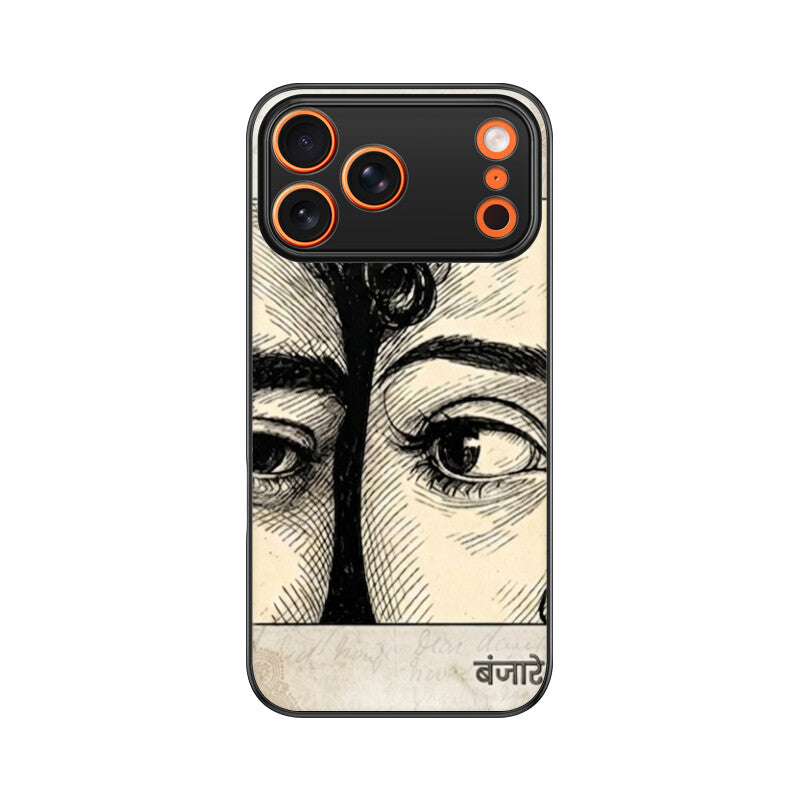Bairan iPhone Case – Ethnic Artistic Glass Cover | Gizmia