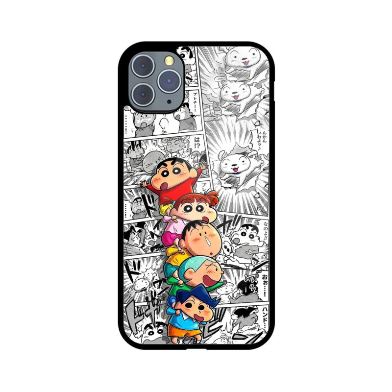 Products - Crayon Shin-Chan iPhone Case – Anime Manga Glass Cover | Gizmia