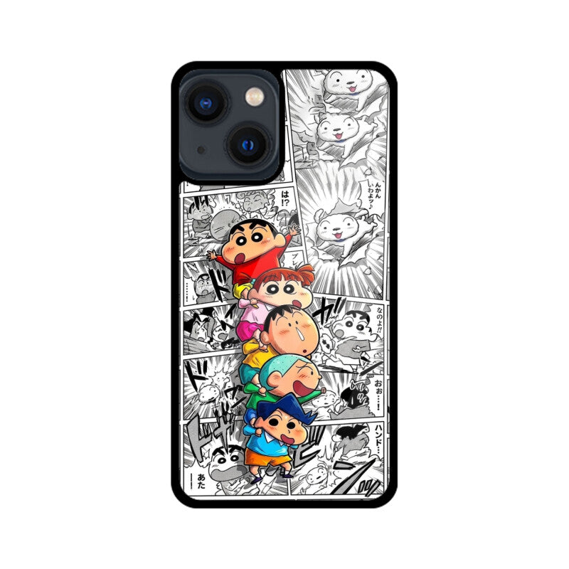 Products - Crayon Shin-Chan iPhone Case – Anime Manga Glass Cover | Gizmia
