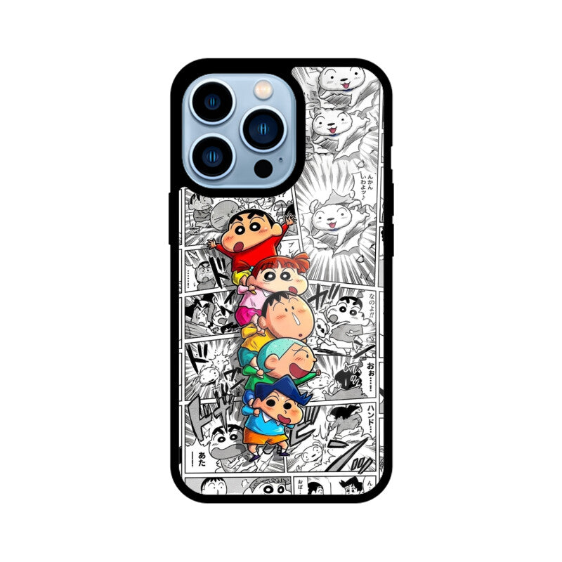 Products - Crayon Shin-Chan iPhone Case – Anime Manga Glass Cover | Gizmia
