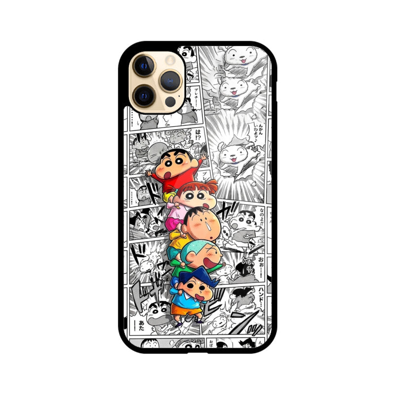 Products - Crayon Shin-Chan iPhone Case – Anime Manga Glass Cover | Gizmia