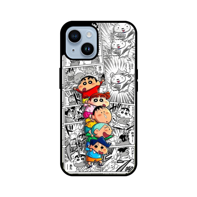 Products - Crayon Shin-Chan iPhone Case – Anime Manga Glass Cover | Gizmia