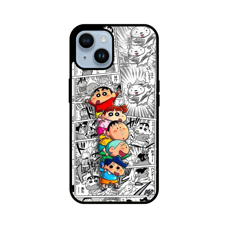 Products - Crayon Shin-Chan iPhone Case – Anime Manga Glass Cover | Gizmia