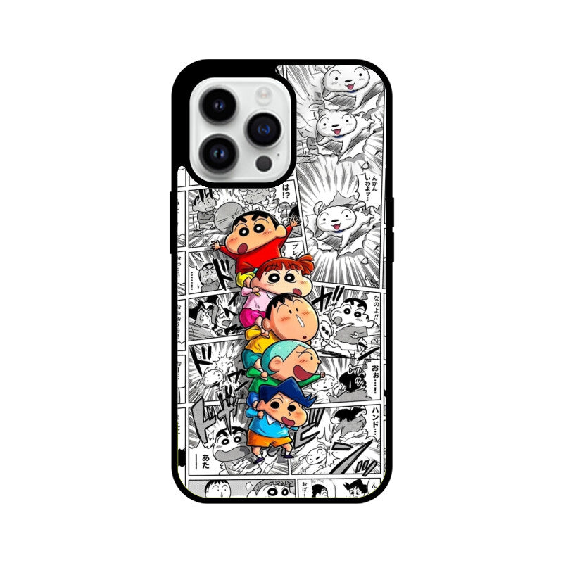 Products - Crayon Shin-Chan iPhone Case – Anime Manga Glass Cover | Gizmia