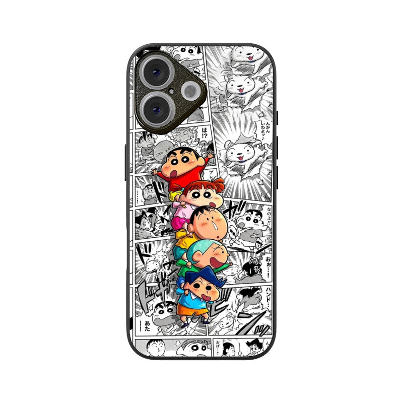 Products - Crayon Shin-Chan iPhone Case – Anime Manga Glass Cover | Gizmia