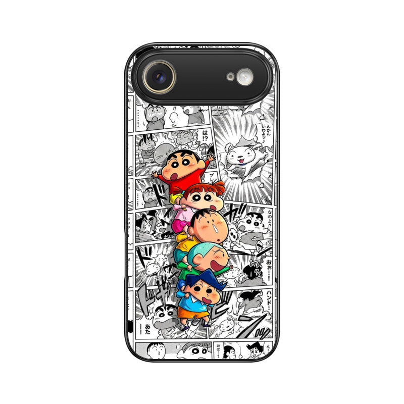 Products - Crayon Shin-Chan iPhone Case – Anime Manga Glass Cover | Gizmia