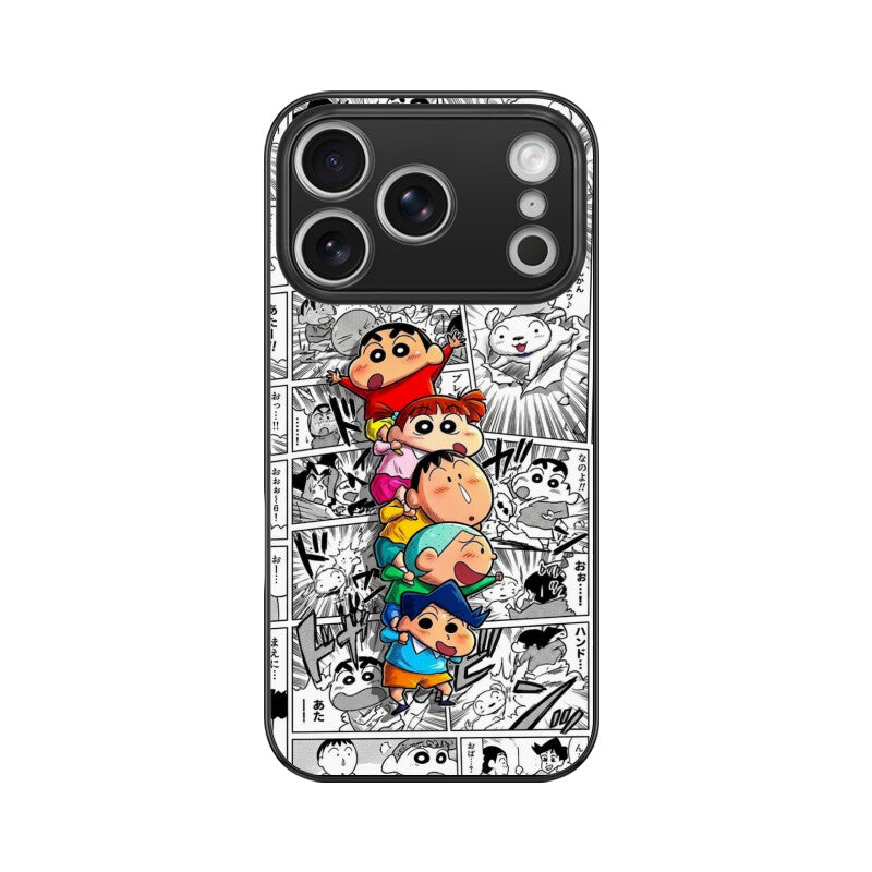 Products - Crayon Shin-Chan iPhone Case – Anime Manga Glass Cover | Gizmia
