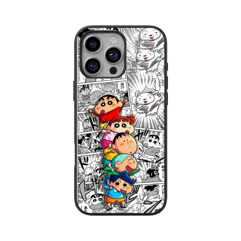 Products - Crayon Shin-Chan iPhone Case – Anime Manga Glass Cover | Gizmia