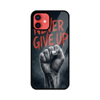 Iron Will iPhone Case – Bold Minimalist Tempered Glass Cover | Gizmia