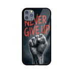 Iron Will iPhone Case – Bold Minimalist Tempered Glass Cover | Gizmia