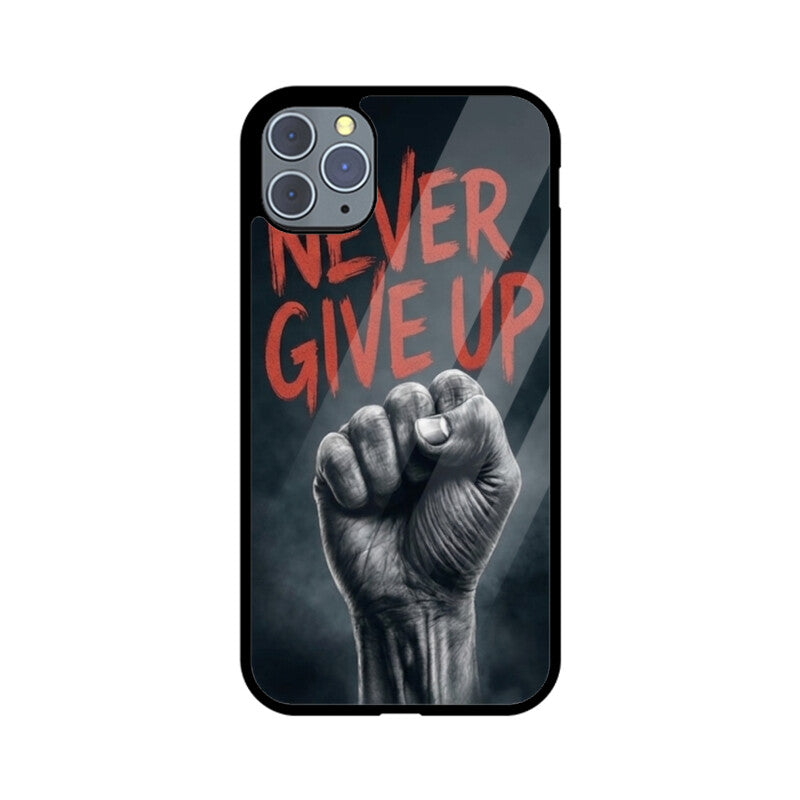 Products - Iron Will iPhone Case – Bold Minimalist Tempered Glass Cover | Gizmia