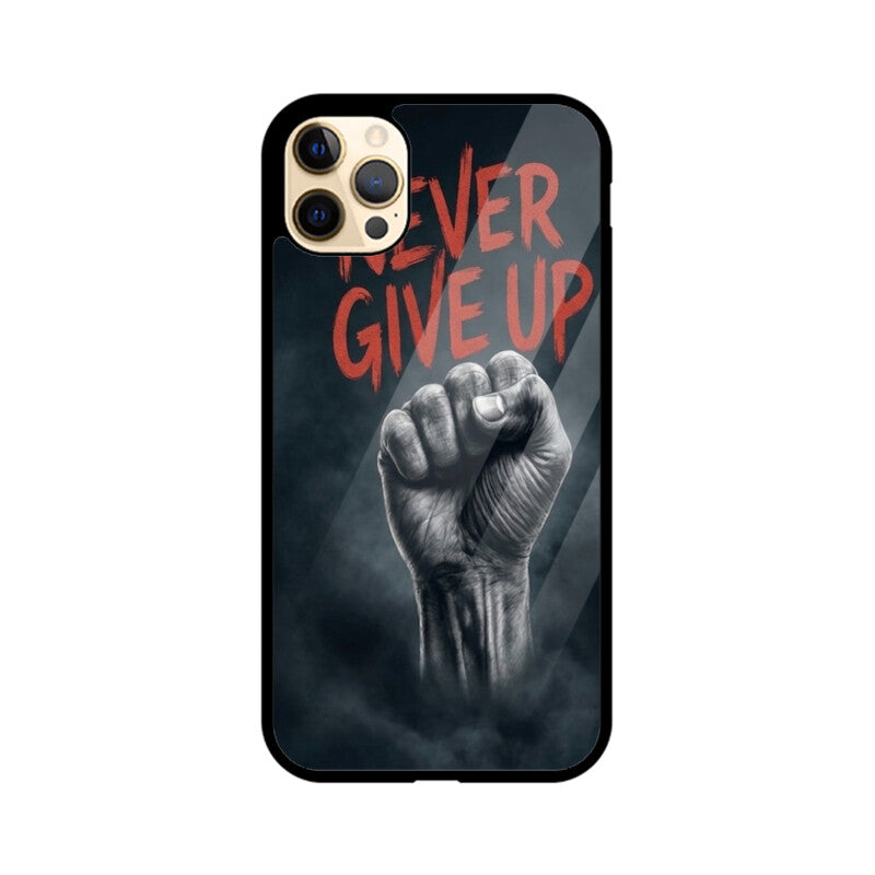 Products - Iron Will iPhone Case – Bold Minimalist Tempered Glass Cover | Gizmia