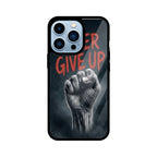 Iron Will iPhone Case – Bold Minimalist Tempered Glass Cover | Gizmia