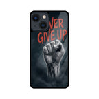 Iron Will iPhone Case – Bold Minimalist Tempered Glass Cover | Gizmia