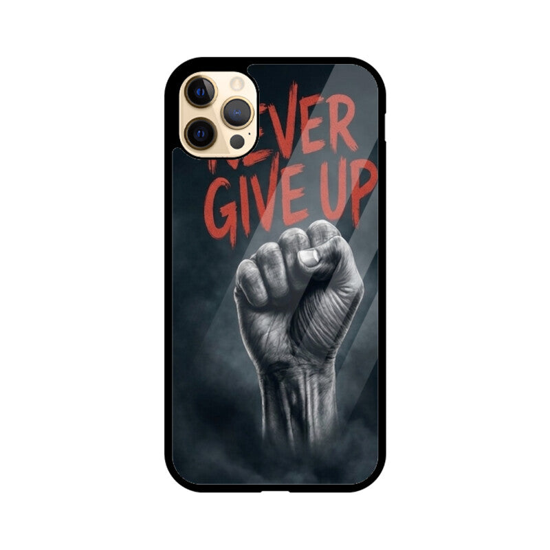 Products - Iron Will iPhone Case – Bold Minimalist Tempered Glass Cover | Gizmia