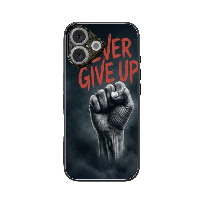 Products - Iron Will iPhone Case – Bold Minimalist Tempered Glass Cover | Gizmia