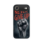 Iron Will iPhone Case – Bold Minimalist Tempered Glass Cover | Gizmia