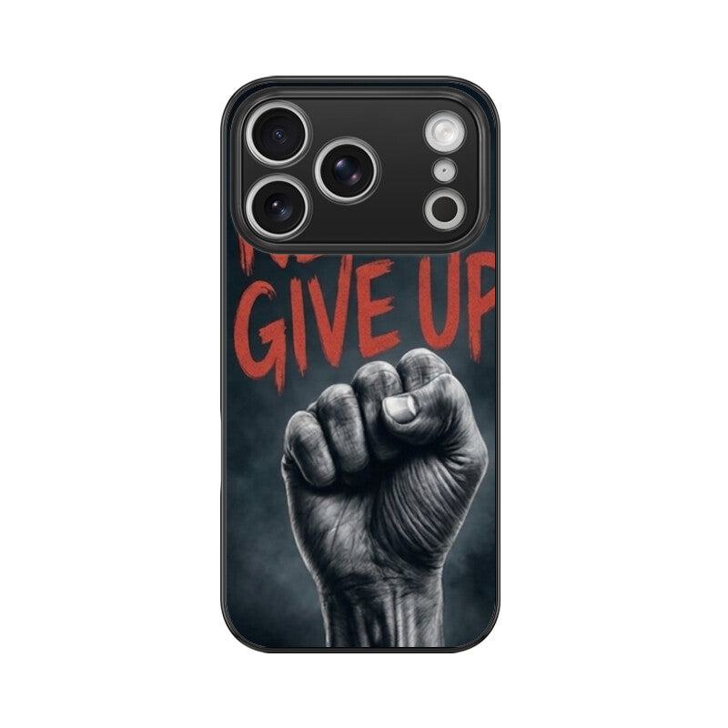 Products - Iron Will iPhone Case – Bold Minimalist Tempered Glass Cover | Gizmia