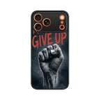 Iron Will iPhone Case – Bold Minimalist Tempered Glass Cover | Gizmia