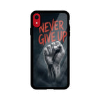 Iron Will iPhone Case – Bold Minimalist Tempered Glass Cover | Gizmia