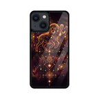 Aries iPhone Case – Fire Sign Tempered Glass Cover | Gizmia