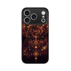Aries iPhone Case – Fire Sign Tempered Glass Cover | Gizmia