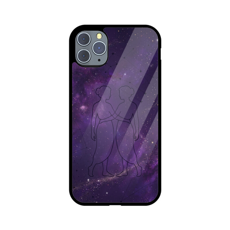 Products - Gemini iPhone Case – Twin Stars Tempered Glass Cover | Gizmia