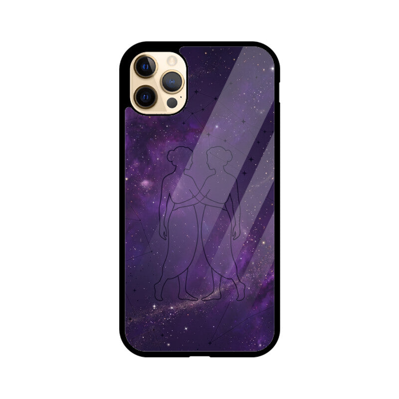 Products - Gemini iPhone Case – Twin Stars Tempered Glass Cover | Gizmia