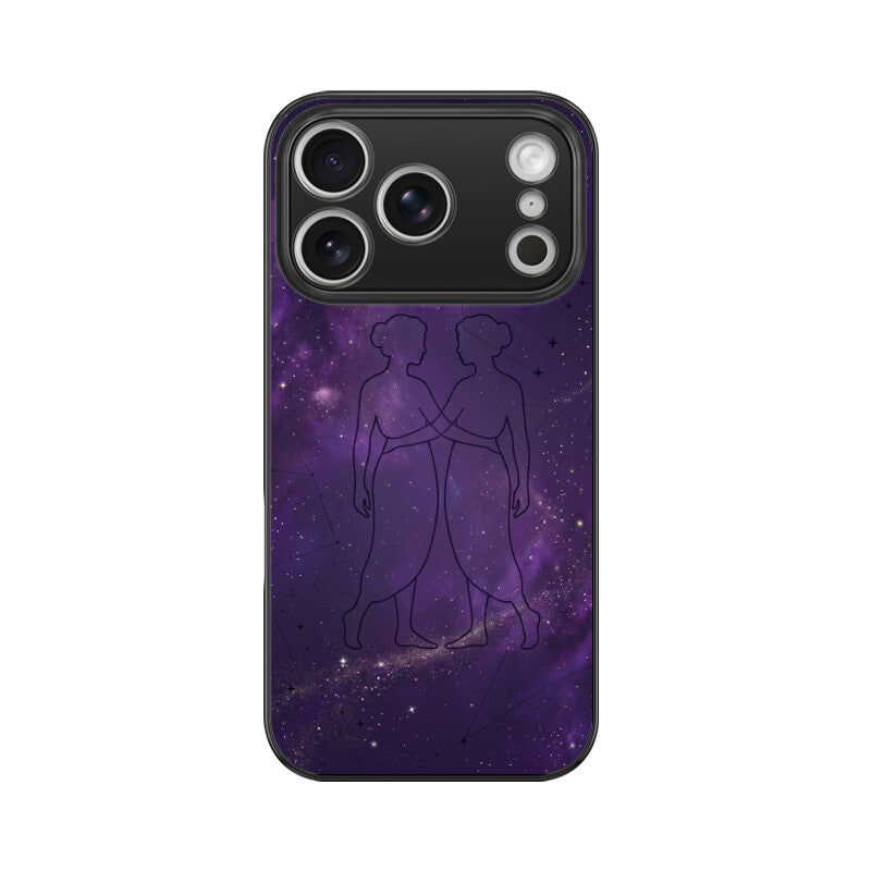 Products - Gemini iPhone Case – Twin Stars Tempered Glass Cover | Gizmia