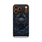 Cancer iPhone Case – Moon Child Tempered Glass Cover | Gizmia