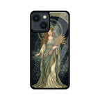 Virgo iPhone Case India – Celestial Goddess Glass Cover | Gizmia