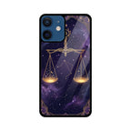 Libra iPhone Case – Cosmic Balance Tempered Glass Cover | Gizmia