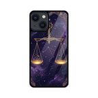Libra iPhone Case – Cosmic Balance Tempered Glass Cover | Gizmia