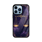 Libra iPhone Case – Cosmic Balance Tempered Glass Cover | Gizmia