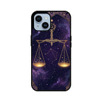 Libra iPhone Case – Cosmic Balance Tempered Glass Cover | Gizmia