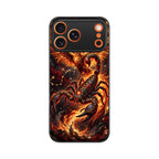 Scorpio iPhone Case – Dark Phoenix Tempered Glass Cover | Gizmia