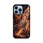 Scorpio iPhone Case – Dark Phoenix Tempered Glass Cover | Gizmia