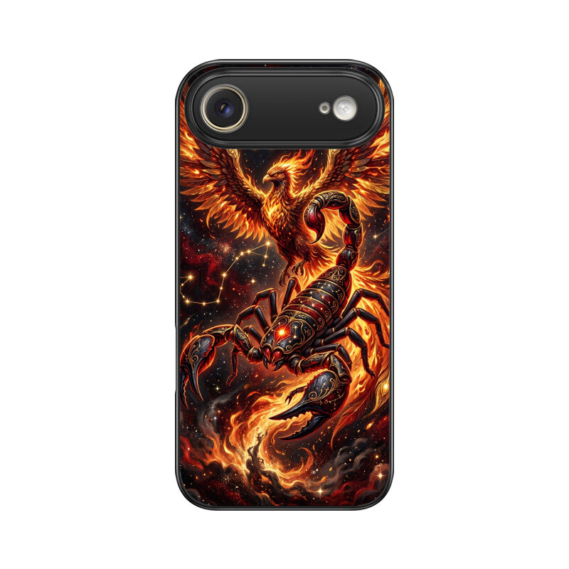 Gizmia – Designer iPhone Cases India | Artistic Covers from ₹399 - Scorpio iPhone Case – Dark Phoenix Tempered Glass Cover | Gizmia
