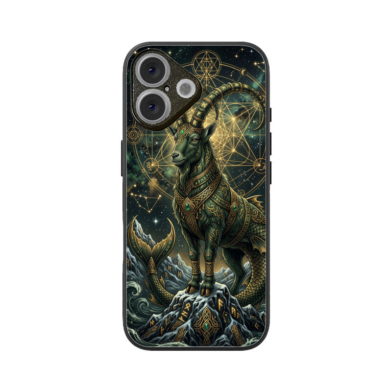 Capricorn iPhone Case – Mountain King Tempered Glass Cover | Gizmia