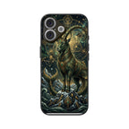Capricorn iPhone Case – Mountain King Tempered Glass Cover | Gizmia