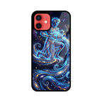 Aquarius iPhone Case – Water Bearer Tempered Glass Cover | Gizmia