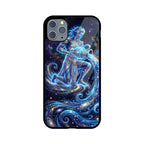 Aquarius iPhone Case – Water Bearer Tempered Glass Cover | Gizmia