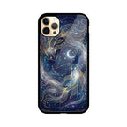 Pisces iPhone Case – Twin Fish Tempered Glass Cover | Gizmia